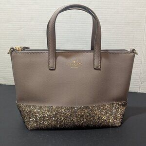 Kate Spade New York Ina Greta Court Glitter Bag NWOT - missing crossbody strap